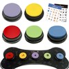 Set of 5 Dog Talking Button Puzzle Training for Pets