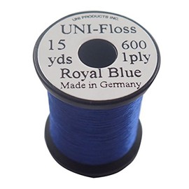 TIEMCO UNI 15yds. Super Floss Royal Blue