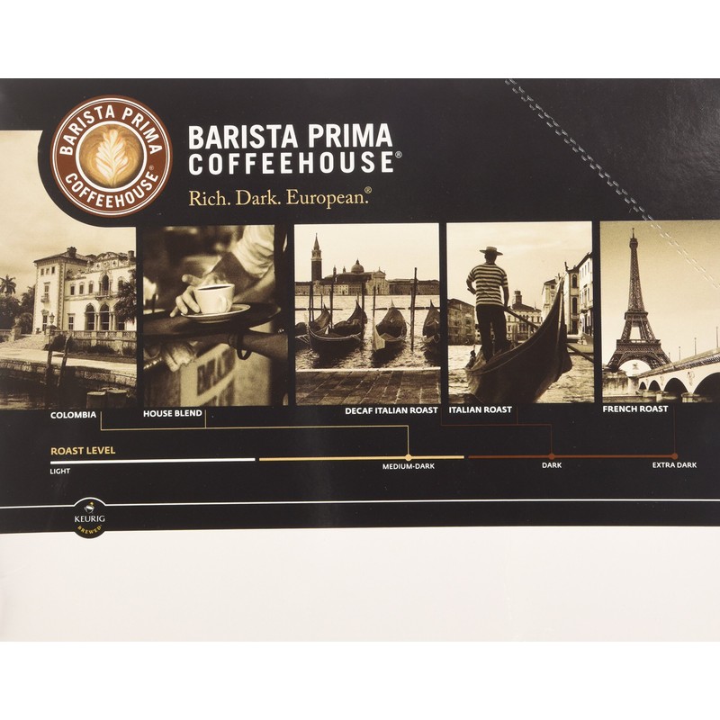 Barista Prima Coffee DECAF ITALIAN (1 Box of 24 K-Cups)