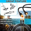 ‎Replace for Garmin 010-11617-32 Transducer Extension Cable 12-Pin Fits for
