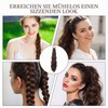 2 Pieces Hair Extensions Braid, Dark Brown Hair Extensions Braid