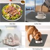 KIPTVO Draining Board Mats, Kitchen Super Absorbent Draining Mat, Folding