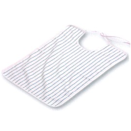 almatex Unisex Bavaglione Adult Azalea Azalea Adult Bib, Bianco, One Size