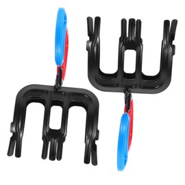 3 Claw Fish Gripper, 2pcs Fishing Pliers Gripper Metal Fish Control Clamp Claw Tong Grip Tackle Tool Control for Catch Fish Fishing Accessories Metal Fish Control Clamp