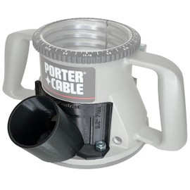 DigitalContrast Dust Port, fits Porter Cable 75361 Fixed Base Router to various sized hoses, Fits 7500 series routers, dust cover hose adapter, 3D printed (2.27" ID, 2.46" OD)