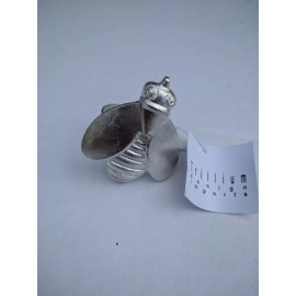 Trillium 12  Silver Color   Bees  Napkin  Rings  NEW