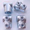 LONG TAO 4PCS 3/4" Galvanized Pipe Fittings Single Socket Tee
