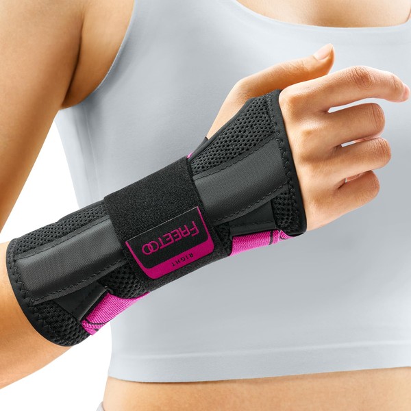 FREETOO Carpal Tunnel Wrist Supports Brace Fit Right Hand Night