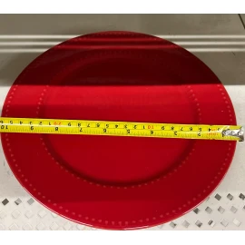Royal Norfolk Red Dinner Plates 10 1/2”  Set Of 4  "Excellent Condition"