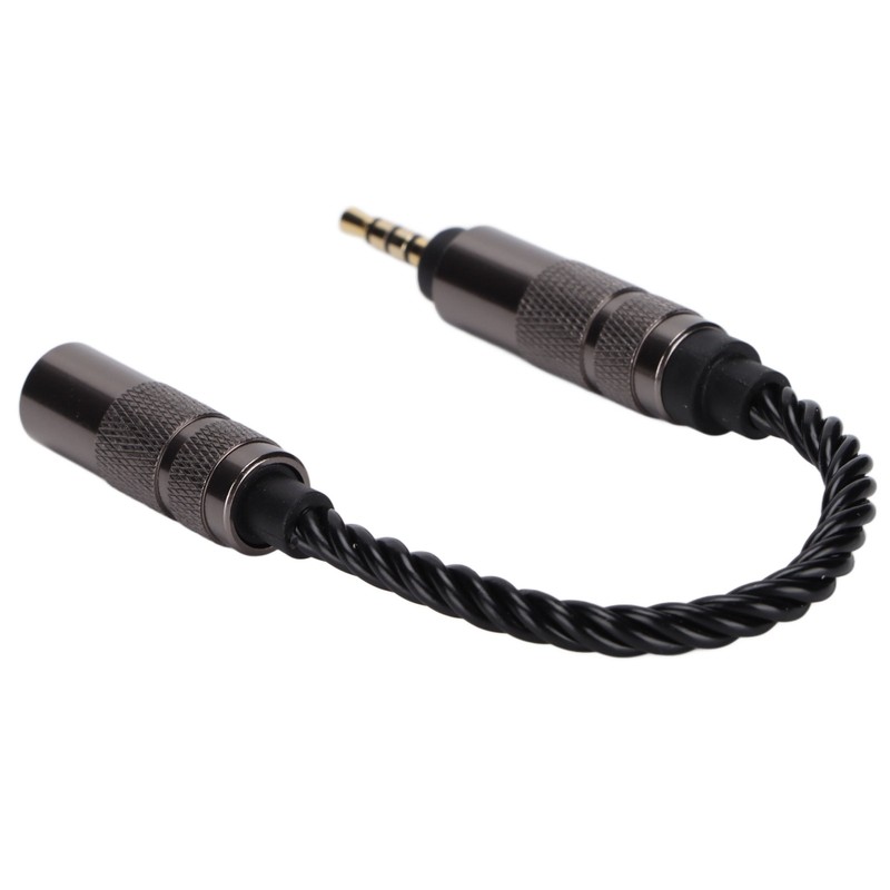 2.5mm Male to 3.5mm Female Stereo Audio Jack Adapter Headset