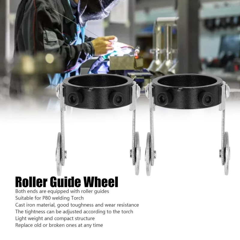 2 Pieces Plasma Cutter Roller Guide Wheel, Guide Wheel Plasma