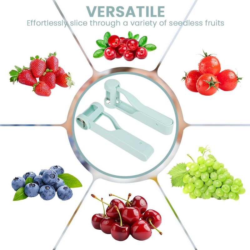 AOOTE Grape Slicer for Baby, Fruit Slicer for Toddlers, Stainless