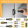 Drill Set, Tool Kit with 8V Power Cordless Drill, Household