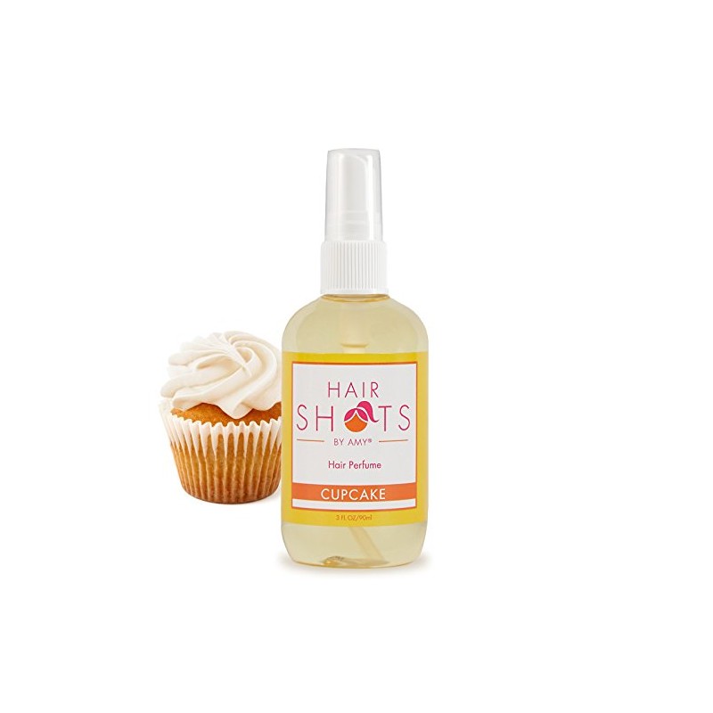 Hair Shots Cupcake Perfume Quality Heat Activated 3 oz Hair
