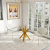 MAIKAILUN Modern Table Base Gold 28" Metal Coffee Table Legs