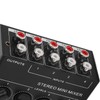 4 Channel Mini Mixer, Passive Mini Sound Mixer, Mini Stereo