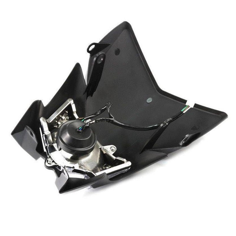 TDR 12V 35W Black Rec Reg Headlight for YZ450, WR450,