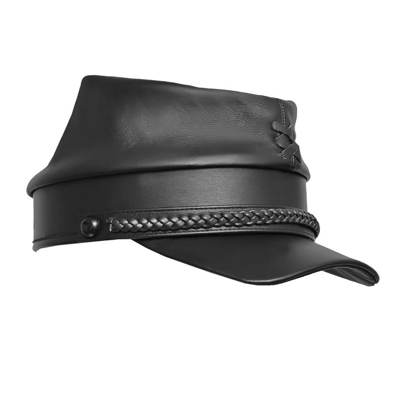 Black Leather Civilwar Kapie 58cm Replica