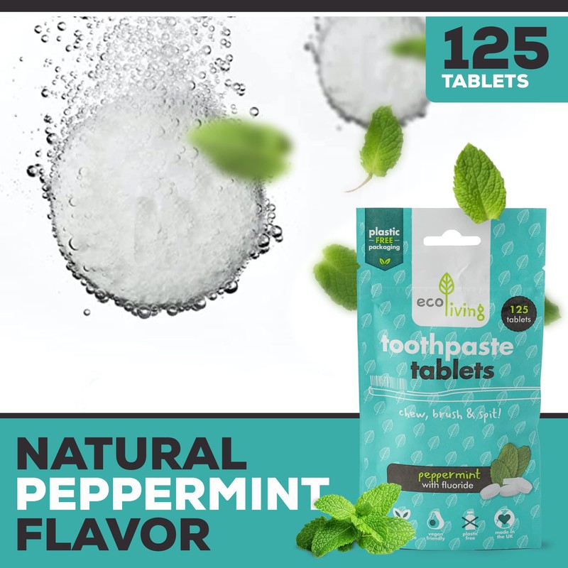 Toothpaste Tablets 125 Tablet Pouch