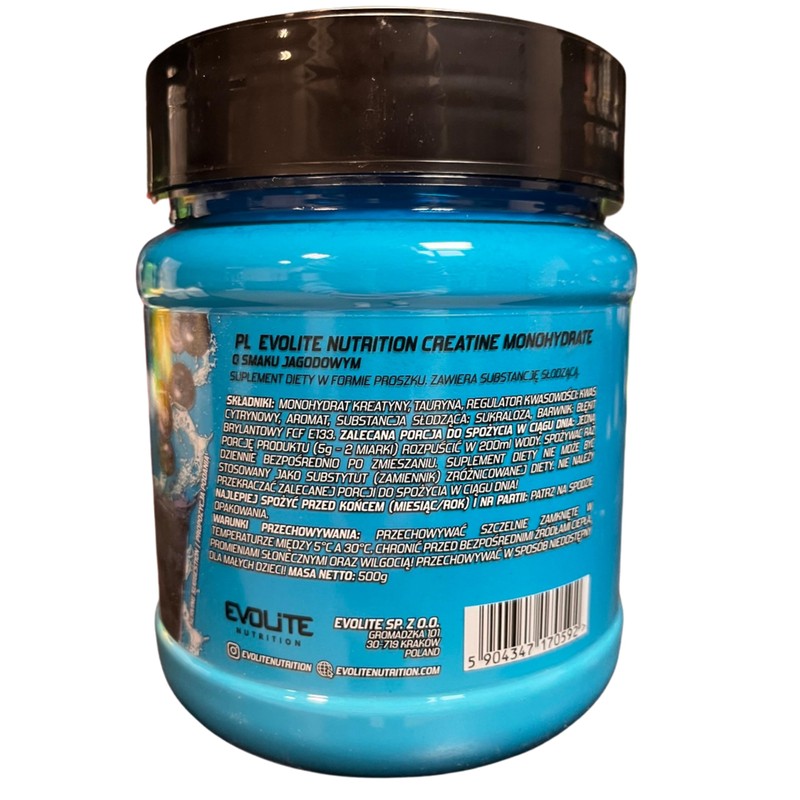 Creatine Monohydrate 500 g - Taurine Creatine Powder, Pre Workout