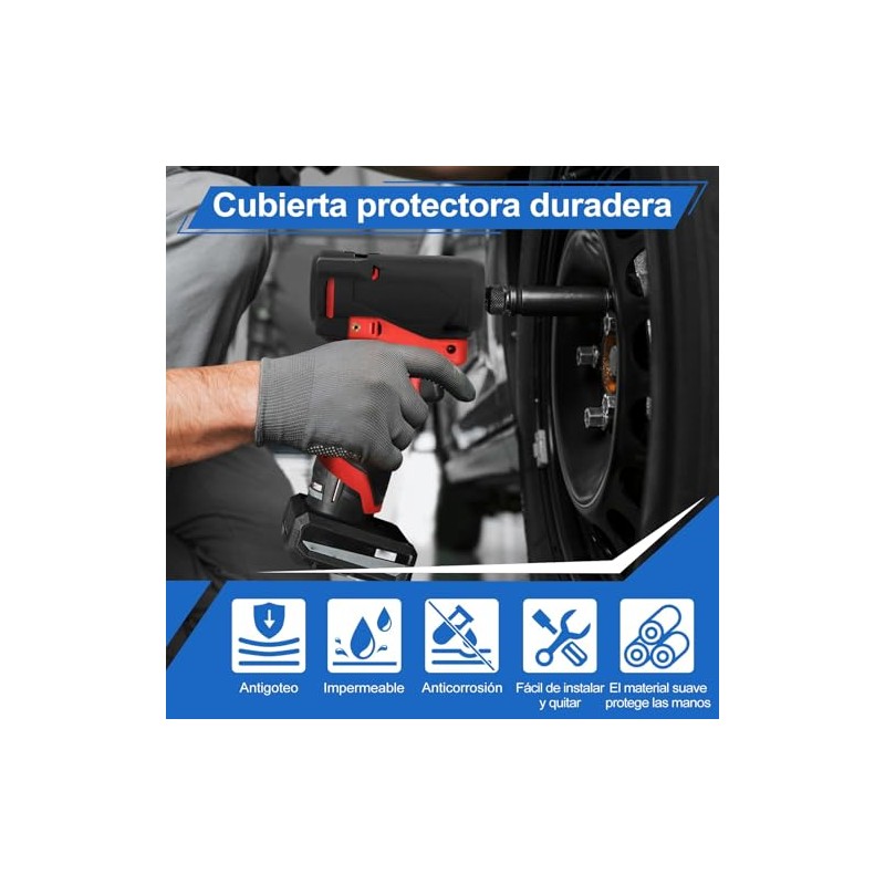 Funda protectora para llave de impacto 3453-20 de 1/4" con