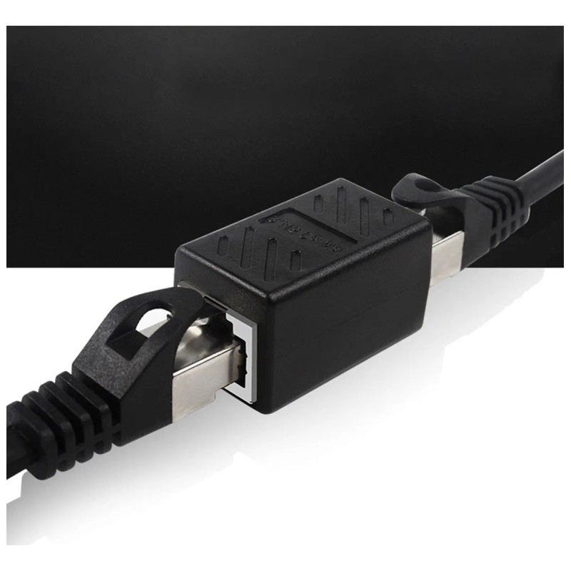 Cople De Extensión De Red Rj45 Cat5 5e 6 7