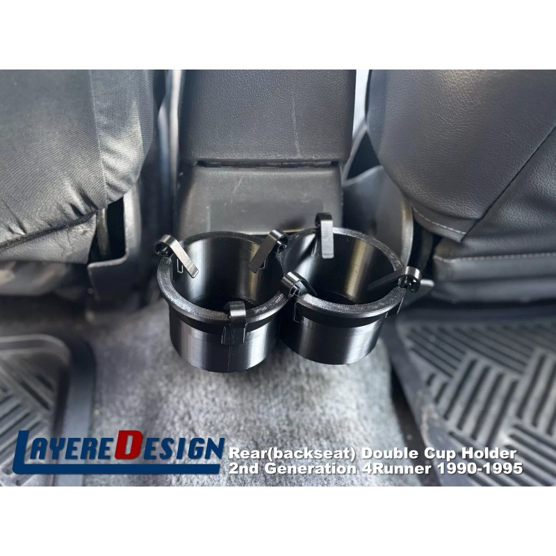 Toyota Rear(backseat) Double Cup Holder for 2nd Generation Toyota 4Runner