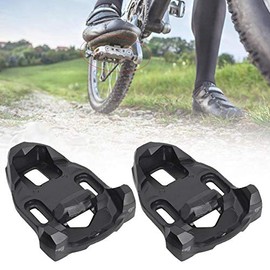 Road Bike Pedals Bike Cleats Compatible with Time I-Clic for X-Presso Men & Women Cycle Shoes - Bicycle Cleat Set for Indoor & Road Cycling Black 2 Pcs