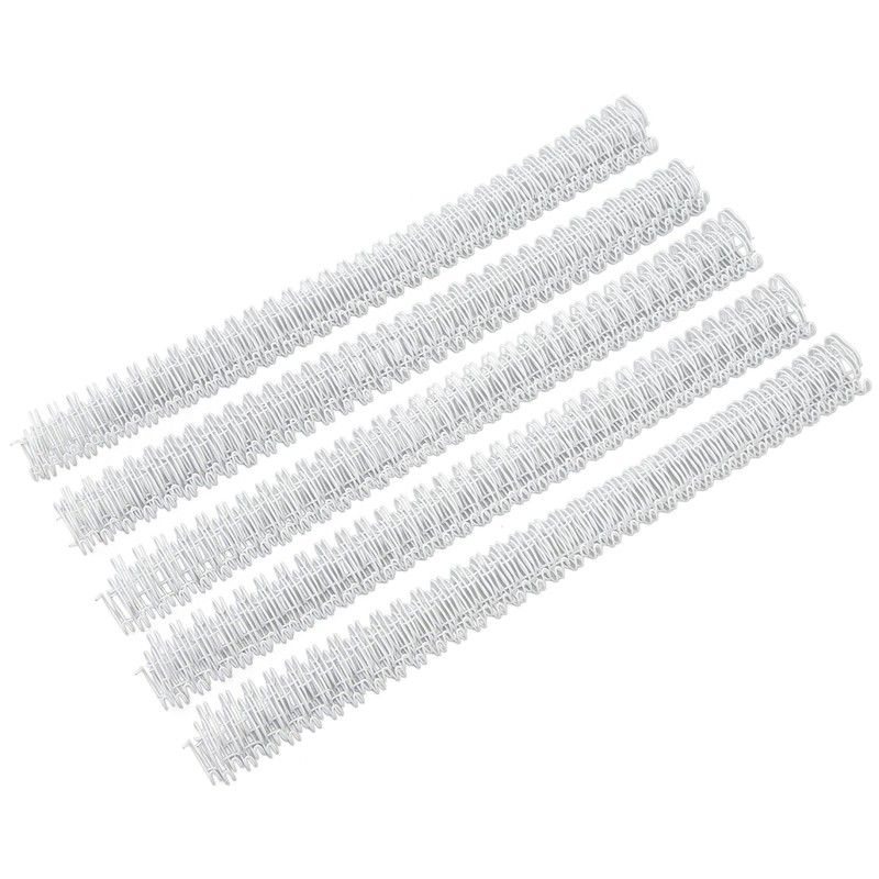 Pack of 100 Double Loop Wire Binding Combs, 60 Sheet