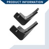Hihaha Mud Flaps Splash Guards W/Mount Accessories for Hyundai IX45