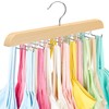 Resovo Tank Top Hanger with Premium Wood, 20 Large Capacity,
