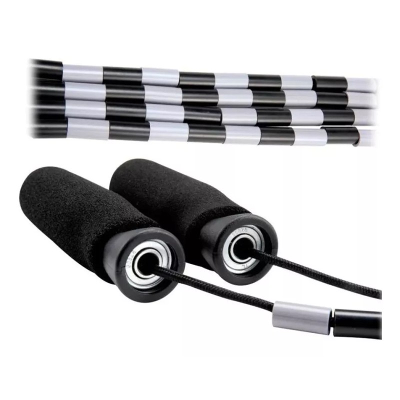 AW Cuerda De Salto De Segmento De Cuentas Sin Enredos