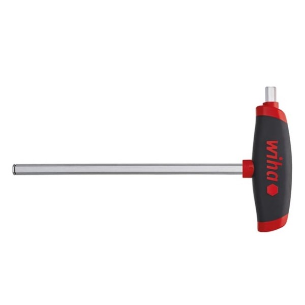 WIHA L-key with T-handle comfortgrip, Hexagon MagicRing® with side drive,