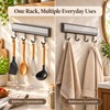 Wall Mounted Kitchen Hook Rack for Utensil Storage – Space-Saving