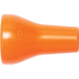 Loc-Line Coolant Hose Component, Acetal Copolymer, Round Nozzle, 3/8" Diameter, 1/2" Hose ID (Pack of 50)