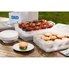 Snapware (2-Layer, 24 Cupcakes Plastic Detachable Cupcake Carrier Storage Container