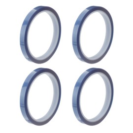 TEHAUX Multi-purpose Heat Resistant Tape 10mm x 33m Htv Transfer Tape for Electronics Repair Diy Projects