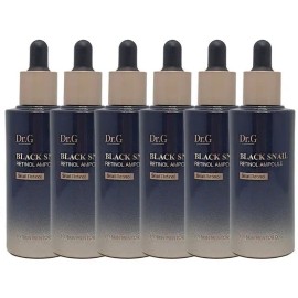 Dr.G Black Snail Retinol Ampoule 50ml 6 pcs None / 닥터지 블랙 스네일 레티놀 앰플 50ml 6개 없음