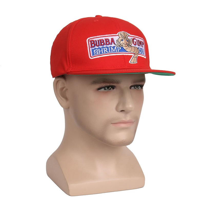 Nofonda Forrest Gump Cap Bubba Gump Shrimp Co Costume Snapback