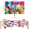 6 Pack Stretchable Book Covers, Jumbo Book Sleeves for Textbook