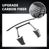 FXETRNL Real Carbon Fiber Speedometer Decor Covers for Ford Focus