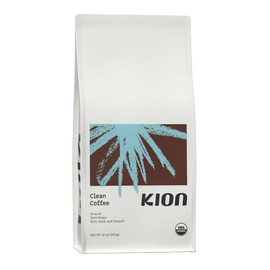 Kion Organic Ground Coffee | Best Tasting, Purest, Highest Antioxidant, Healthiest Coffee | Dark Roast 12 Oz