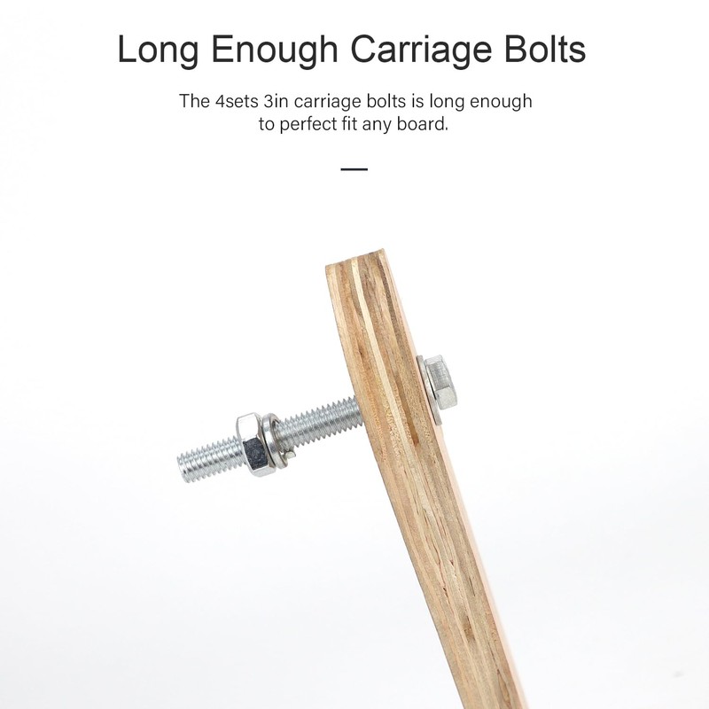 SCOTTCHEN Cornhole Board Legs for Cornhole Board DIY Maker, Cornhole