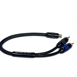 Sky High Car Audio 2-Channel Premium RCA Y Splitter - 1 Female 2 Male