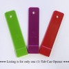 Fox Run Plastic Tab Can Opener, Assorted Colors (Pack of