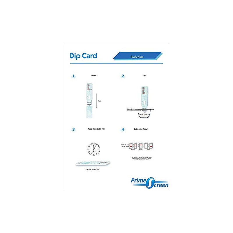 PrimeScreen - BAR(Barbiturates) Single Panel Test # WDBA-114 (5)