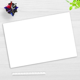 Desk Mat for Children and Adults - Desk Mat White - 60 x 40 cm - Made in Germany