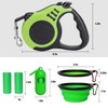 LIEVUIKEN Retractable Dog Leash Automatic Telescopic Tractor Dog Tape, Pet