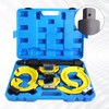 Fumrtcy Macpherson Strut Spring Compressor Tool Kit Universal Interchangeable Fork