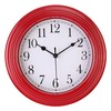 Topkey Silent Wall Clock Kitchen 9 Inch Retro Non-Ticking Decorative
